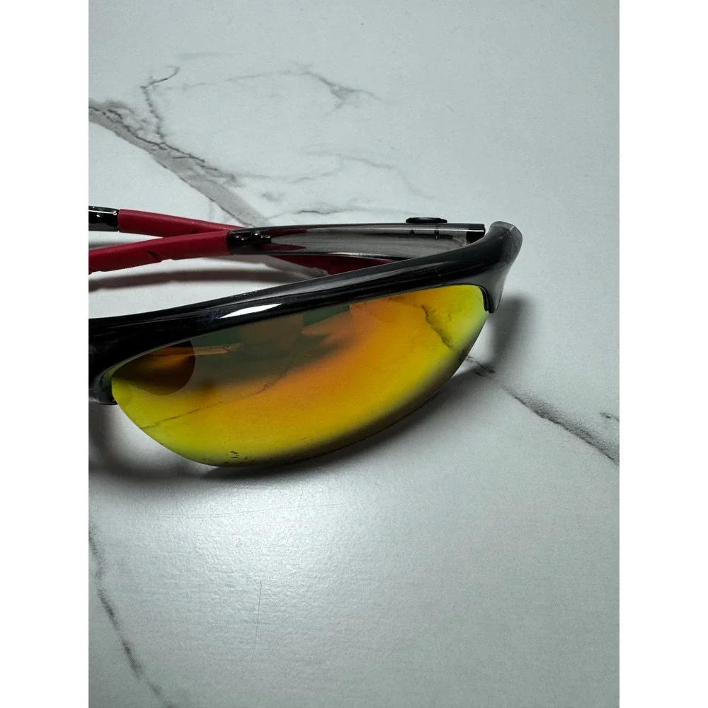 XX2i Optics France1 Sport Sunglasses Smoke Red Orange Mirror Lens Cycling